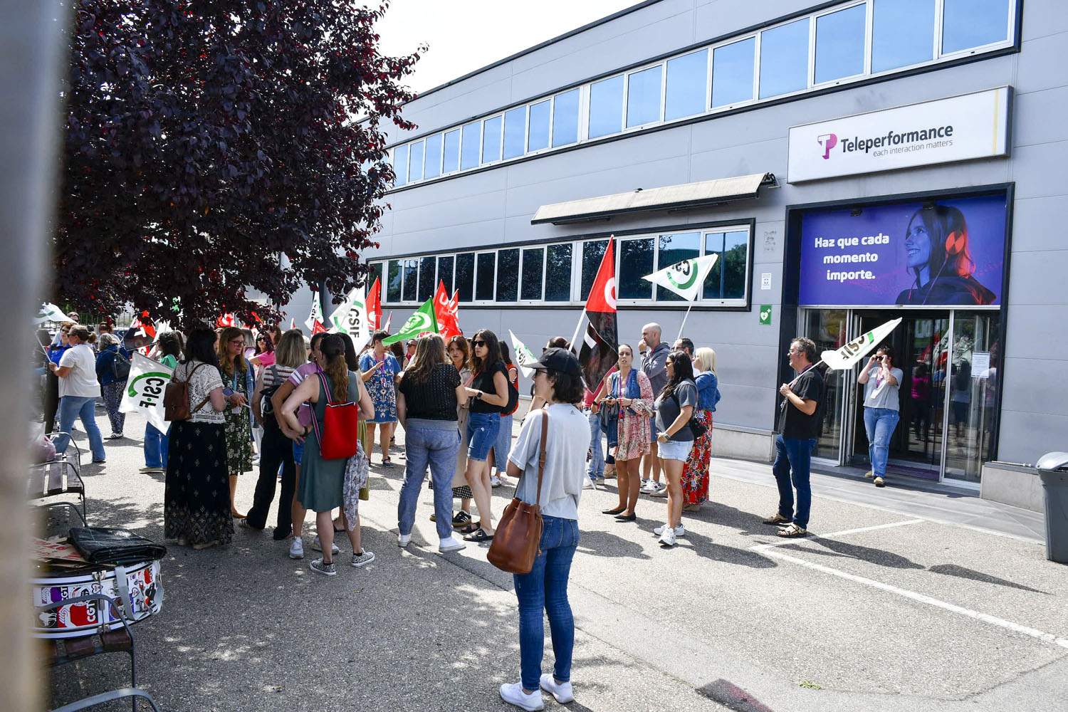 Protestas en Teleperformance 24 Protestas en Teleperformance 24