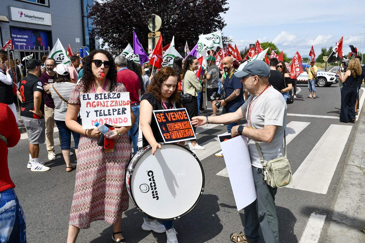 Protestas en Teleperformance 34