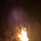 Compostilla celebra San Juan con dos días de actividades, teatro, música y la tradicional hoguera