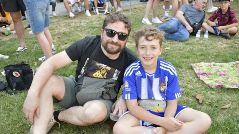 La Rosaleda fue una marea blanquiazul  (77)