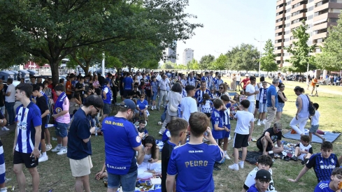 La Rosaleda fue una marea blanquiazul  (80)