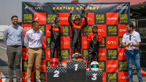 Matteo Rodríguez firma una épica victoria en la Final del Campeonato de España de Karting Academy