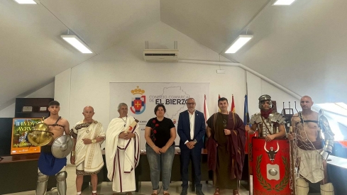 Las Médulas reviven su pasado romano con una jornada de recreación histórica, talleres y lucha "real" de gladiadores