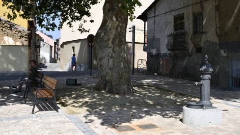 Inauguración plaza Cruceiro de Ponferrada y obras de la avenida del Castillo