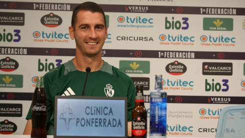 Andrés Prieto, portero de la Deportiva Ponferradina