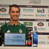 Andrés Prieto, portero de la Deportiva Ponferradina