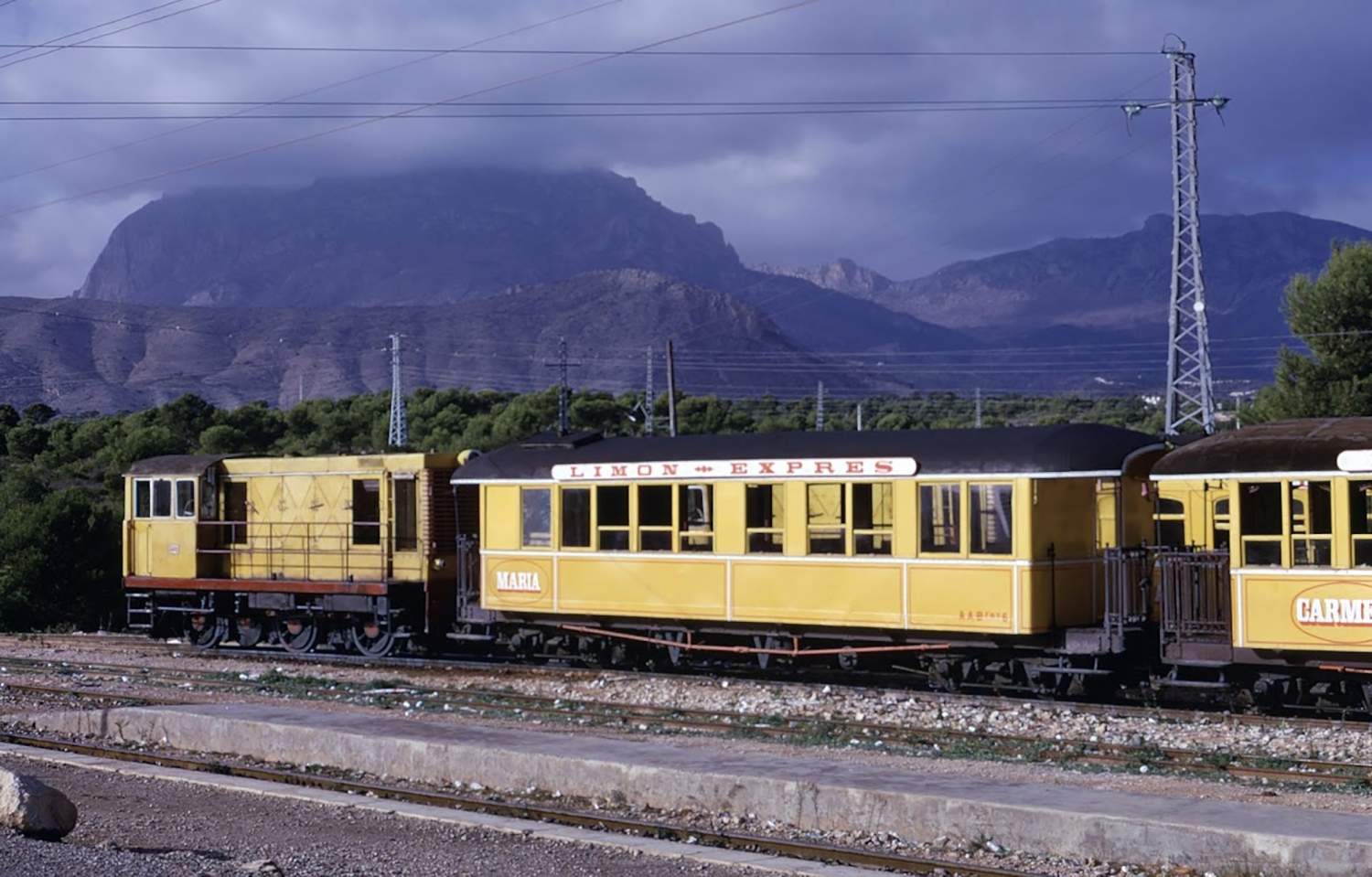 El Ponfeblino contará con seis coches del histórico tren valenciano 'Limón Exprés' | Foto: Página web del Limón Exprés, autor: Keith Wilde