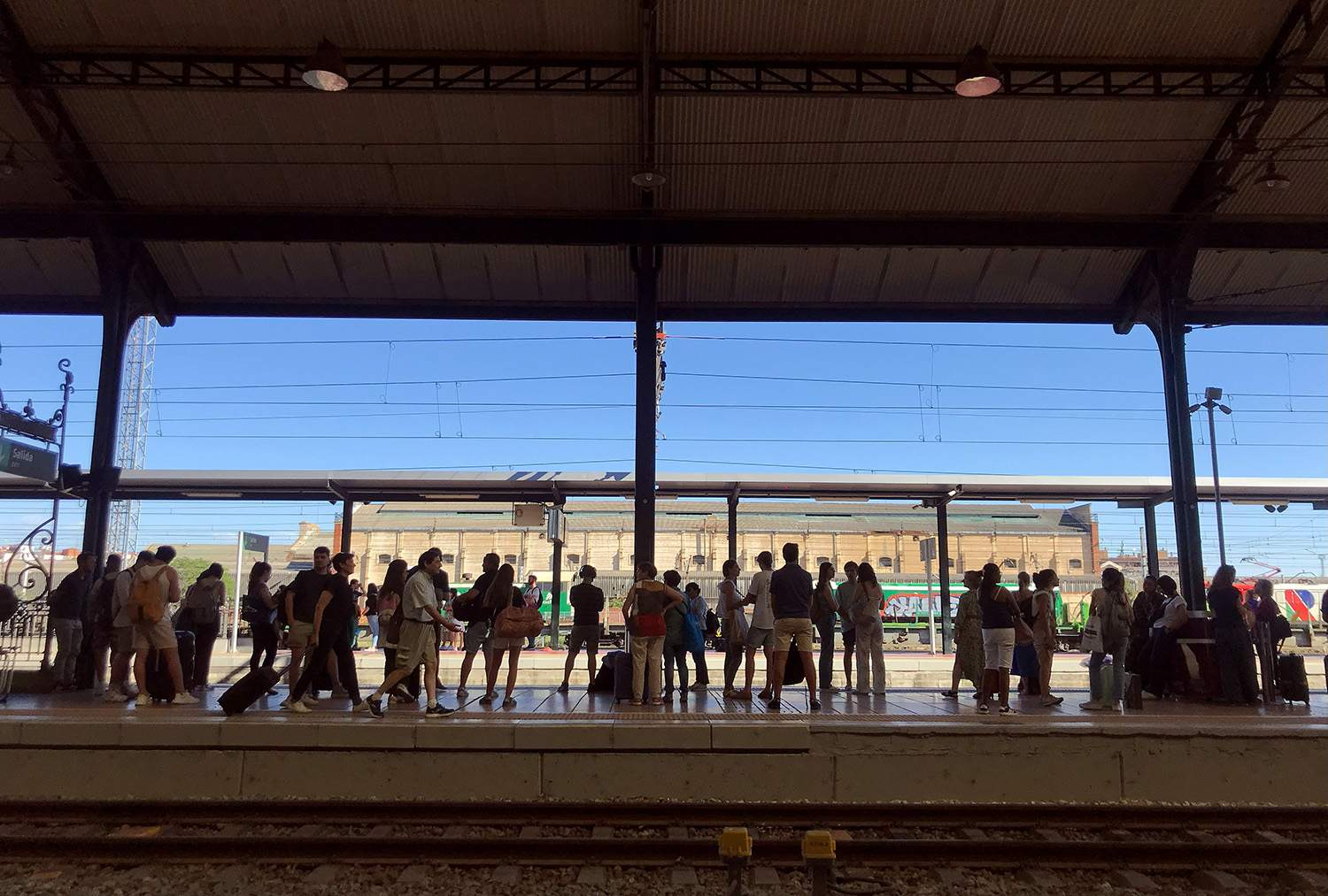Miriam Chacón ICAL. Estación de trenes Valladolid Campo Grande