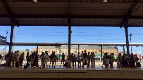 Miriam Chacón ICAL. Estación de trenes Valladolid Campo Grande