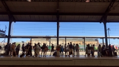 Miriam Chacón ICAL. Estación de trenes Valladolid Campo Grande