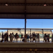 Miriam Chacón ICAL. Estación de trenes Valladolid Campo Grande Miriam Chacón ICAL. Estación de trenes Valladolid Campo Grande