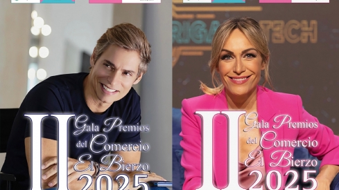 Carlos Baute y Luján Argüelles padrinos de la II Gala del Comercio de Ponferrada