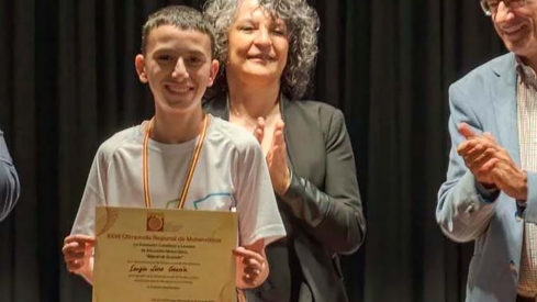 Sergio Lino García, alumno de 2º de ESO del Colegio Diocesano San Ignacio, representará a Castilla y León en la Olimpiada Nacional de Matemáticas.