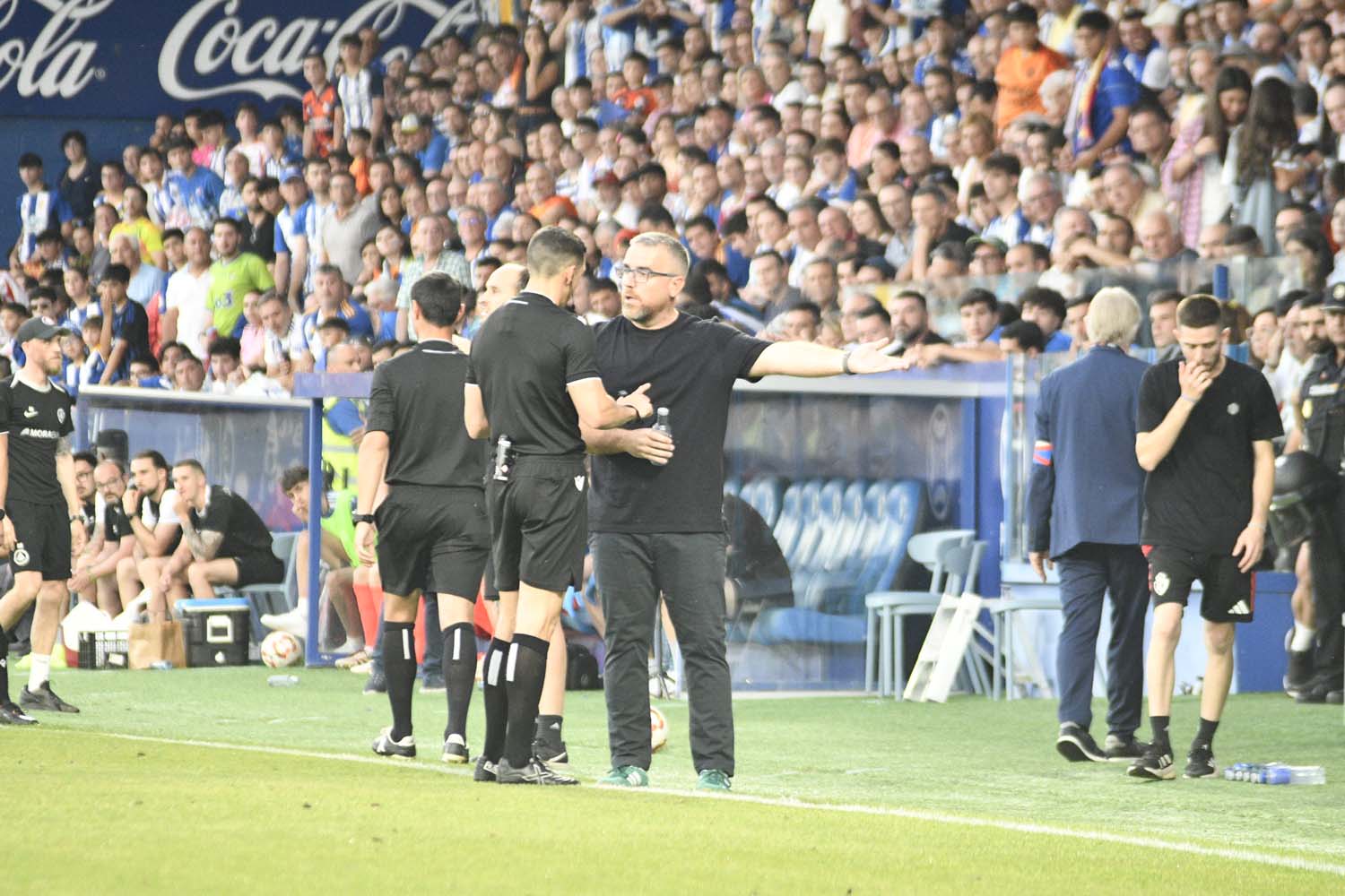 Segunda parte Ponferradina Andorra. Javi Rey