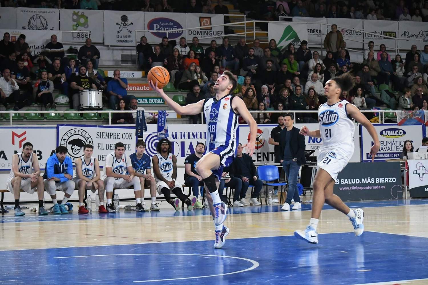 El jugador del Clínica Ponferrada, Sergio Romero