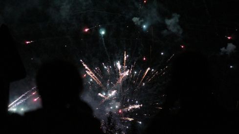 Villafranca del Bierzo cancela las bombas de pirotecnia de las Fiestas del Cristo por responsabilidad ante los incendios. Archivo 