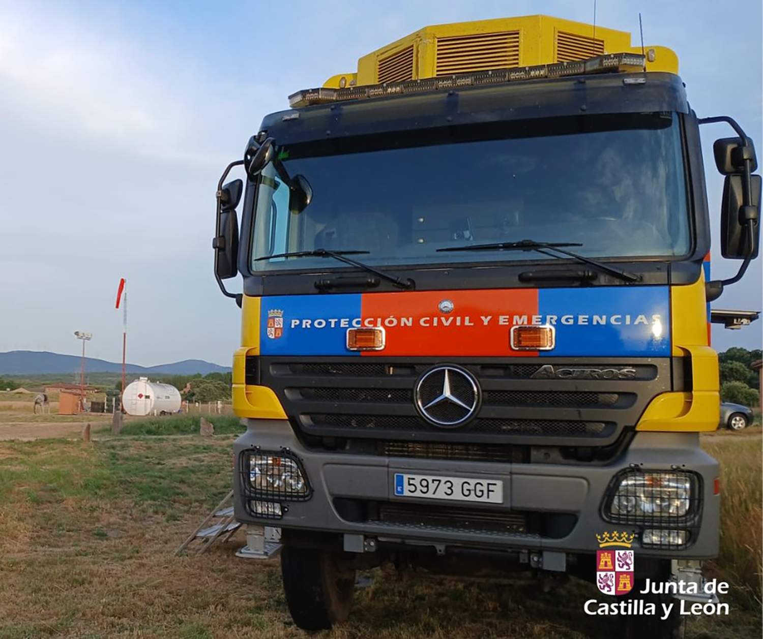 Servicio de Protección Civil y Emergencias en la búsqueda del anciano desaparecido