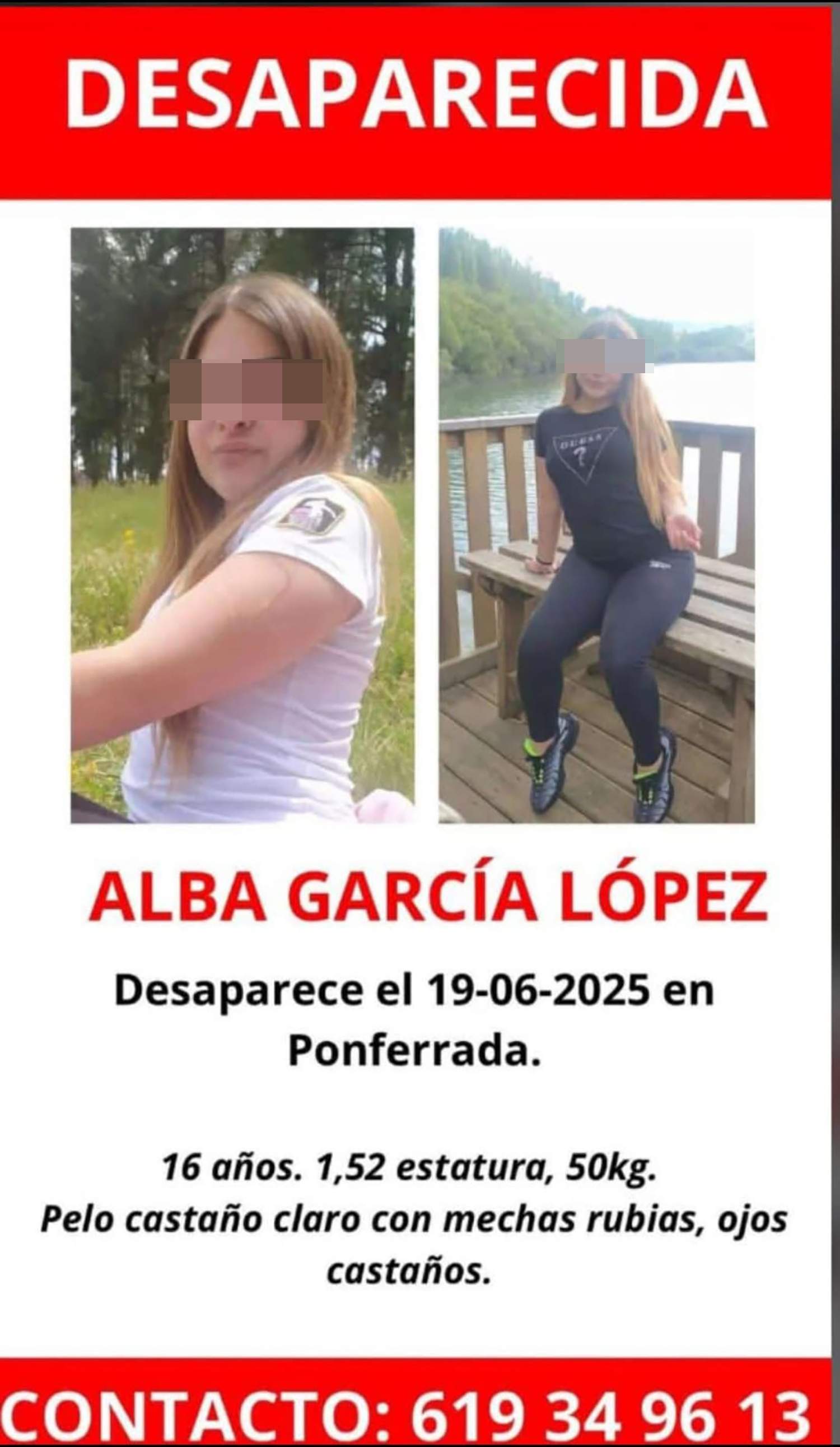 Desaparecida en Ponferrada