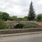 Puente sobre el río Boeza en Las Ventas de Albares