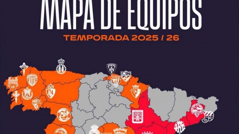 Composicion grupos primera federacion | Así quedan repartidos los 2 grupos de Primera Federación 25/26 