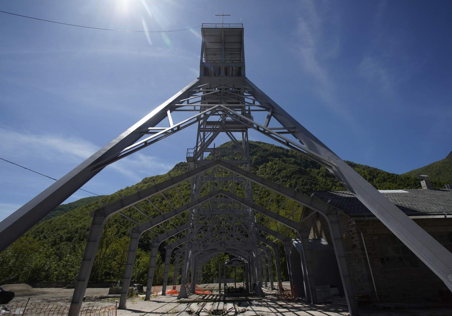 Restauración del Pozo María en Caboalles de Abajo (León) (1)