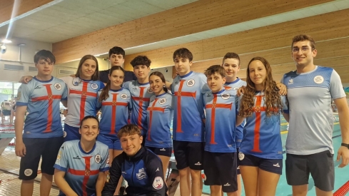 Club de Natación Bierzo Ponferrada en el Campeonato de Castilla y León Absoluto y Junior de Verano