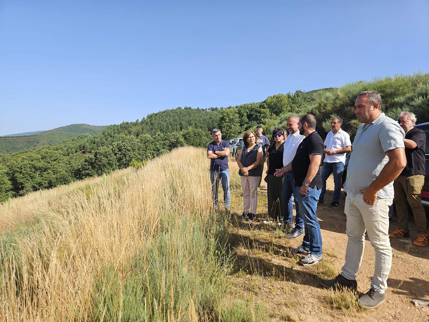 Visita a la plantación de castaños de Quintana de Fuseros 2