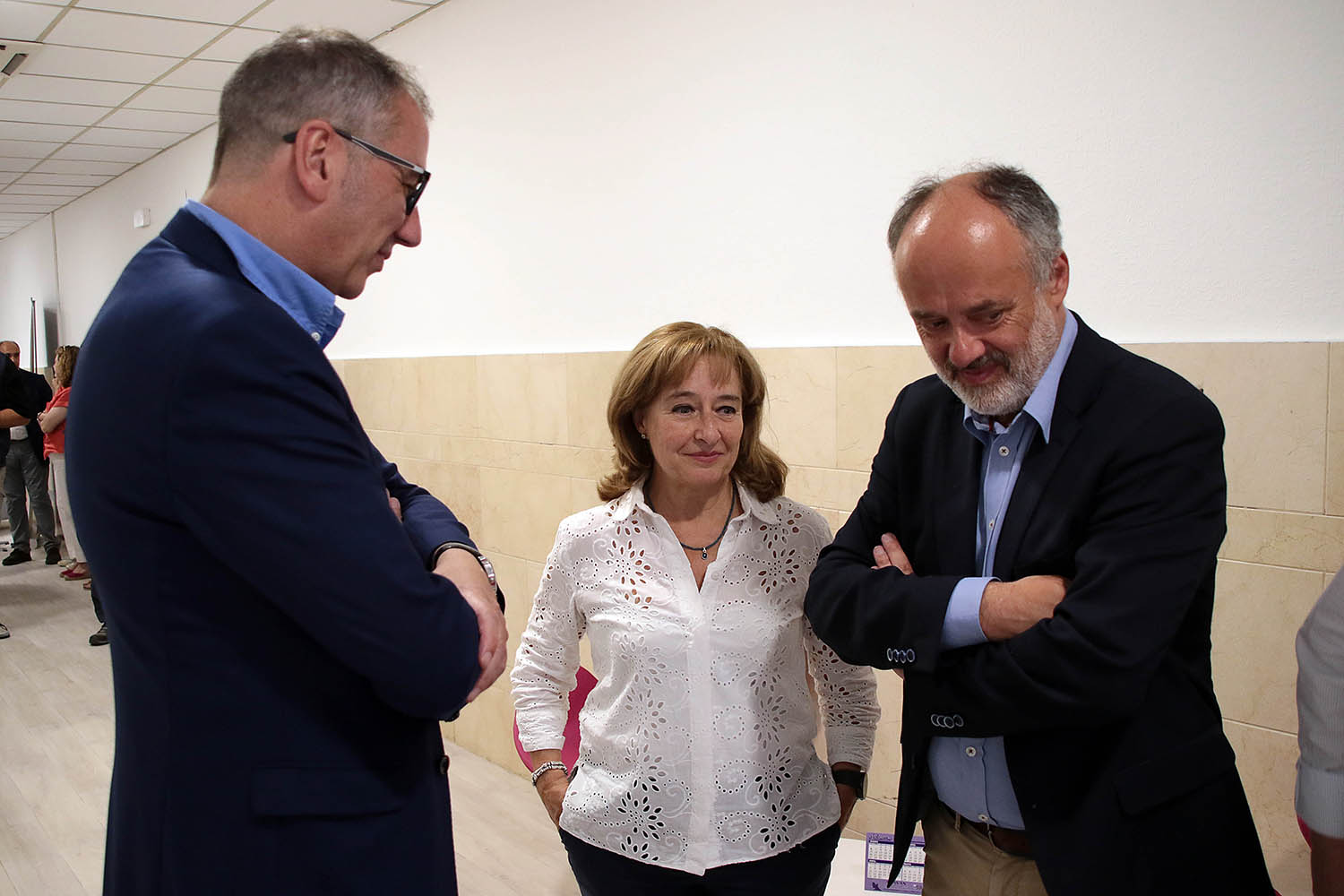 Peio García ICAL. La presidenta del Tribunal Superior de Justicia de Castilla y León, Ana del Ser, visita el centro de atención y asistencia integral 24 horas a víctimas de violencia sexual de León