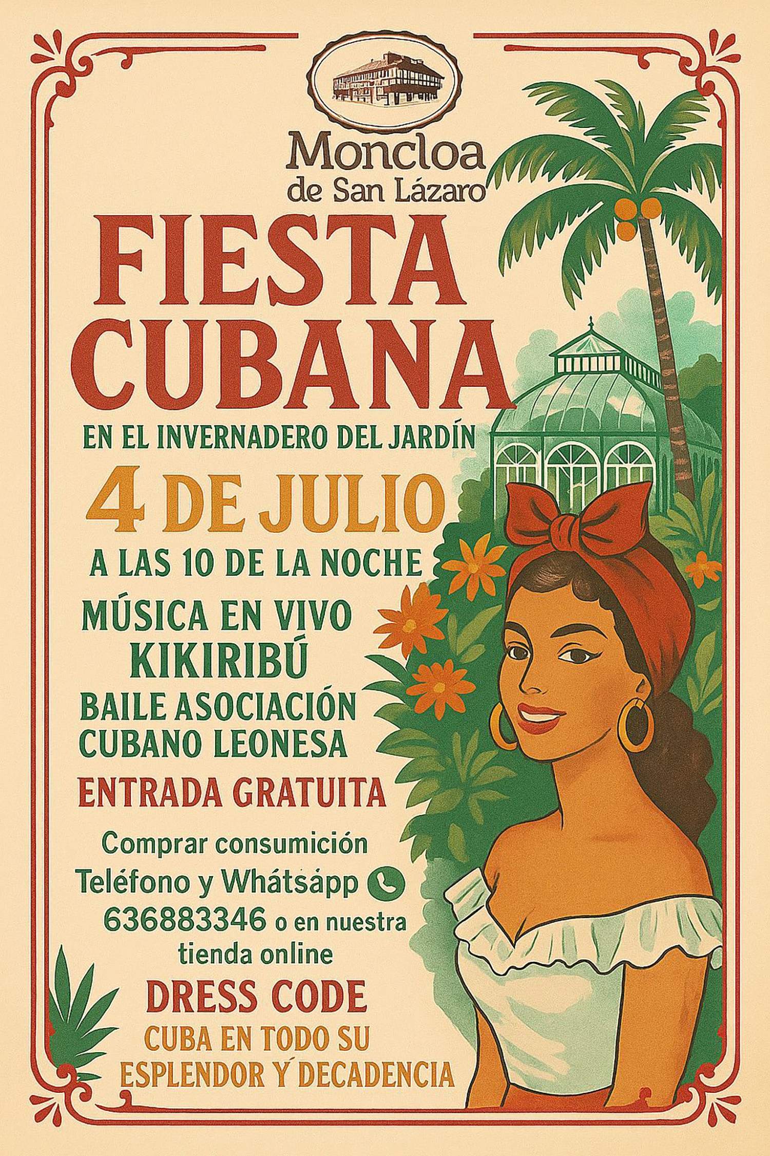 Fiesta Cubana de la Moncloa de San Lázaro Fiesta Cubana de la Moncloa de San Lázaro