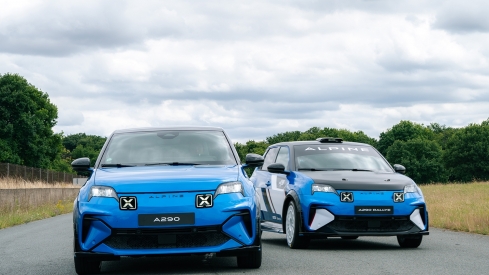 ICAL. Alpine presenta la versión de rally de A290, el primer Alpine eléctrico diseñado para clientes de competición