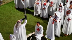 Ordenación caballeros templarios.  Mirko de Bulgaria 