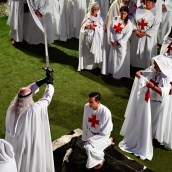 Ordenación caballeros templarios.  Mirko de Bulgaria 