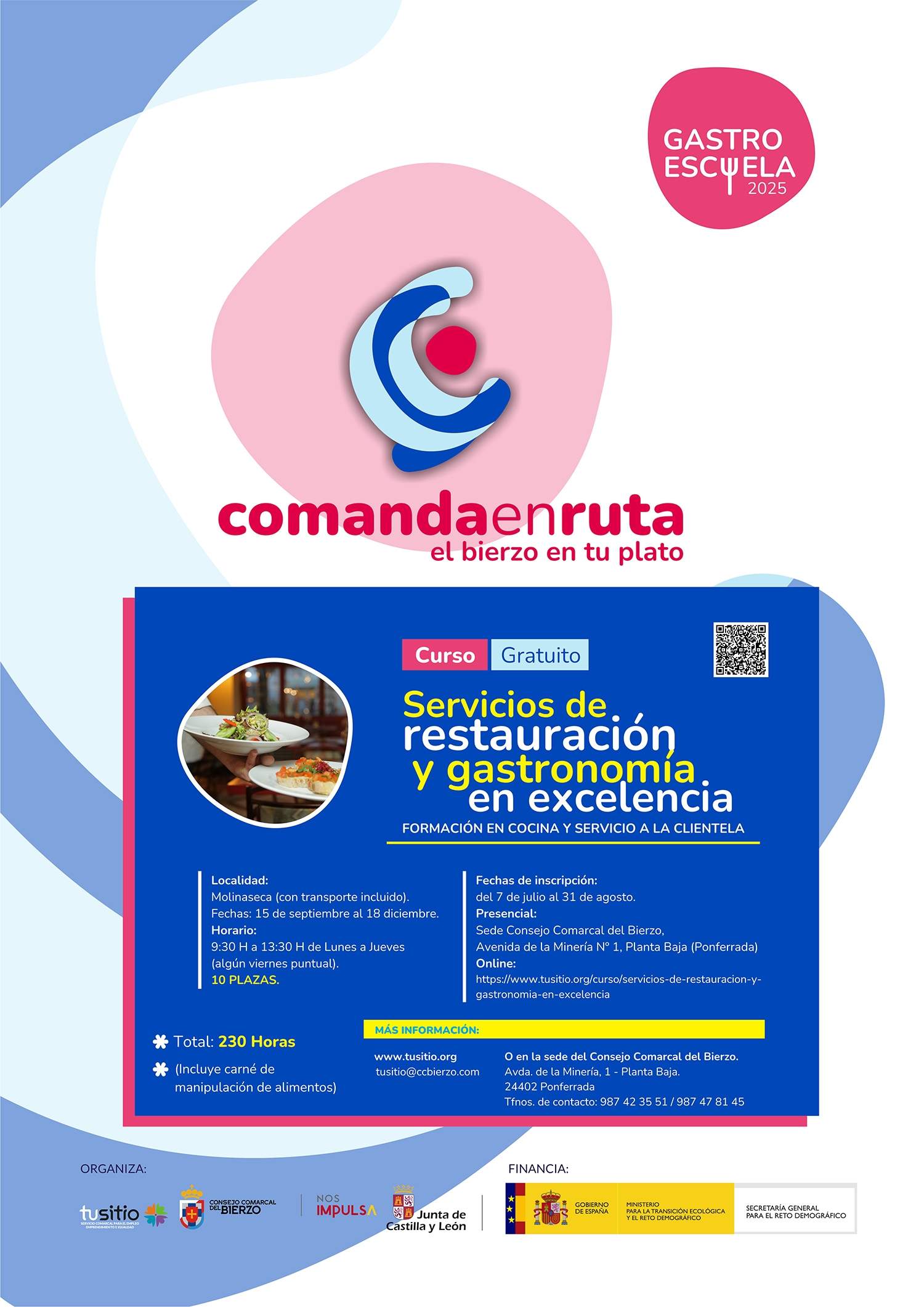 Curso Servicios de restauración y gastronomía Curso Servicios de restauración y gastronomía