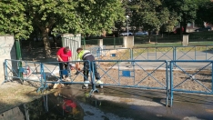Obras de mejora del acceso de la entrada del colegio de Educación Infantil San Antonio Obras de mejora del acceso de la entrada del colegio de Educación Infantil San Antonio