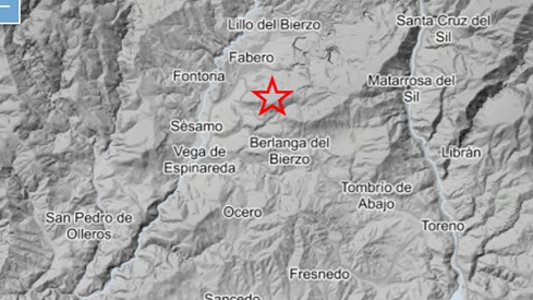 Fabero registra un terremoto esta madrugada