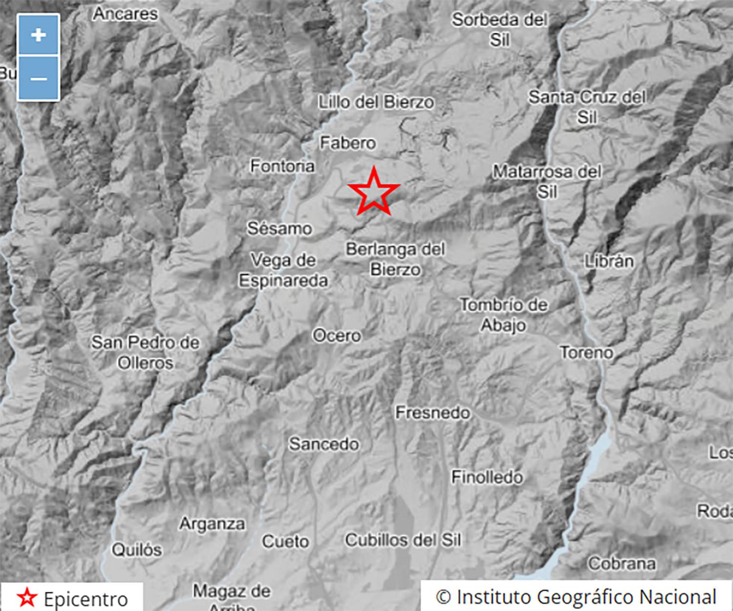 Terremoto en Fabeor
