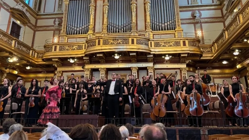 La Orquesta Sinfónica de Ponferrada se alza con la Medalla de Oro en el Festival Internacional de Viena