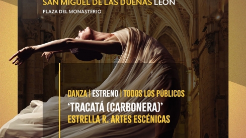 Cartel Tracata Congosto | San Miguel de las Dueñas acoge el estreno de “Tracatá (Carbonera)”, una fusión contemporanea del flamenco