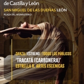 Cartel Tracata Congosto | San Miguel de las Dueñas acoge el estreno de “Tracatá (Carbonera)”, una fusión contemporanea del flamenco