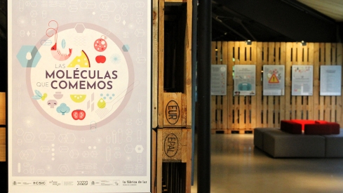 La nueva exposición de la CIUDEN, 'Las moléculas que comemos'