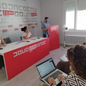 CCOO no firmará el nuevo convenio de la pizarra de Castilla y León, pese a la subida salarial del 12%