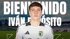 Anuncio del fichaje de Iván Expóxito por el Atlético Bembibre