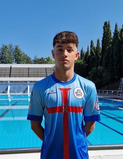 El nadador del Club Natación Bierzo Ponferrada, Miguel Merayo 