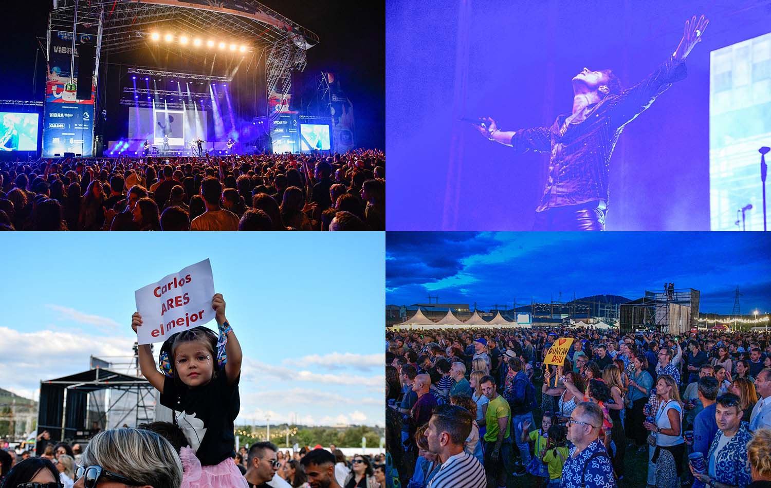 Collage Planeta Sound 2025 | Albúm de Fotos | Planeta Sound de Ponferrada: Carlos Ares, Duncan Dhu, Shinova, Zahara...
