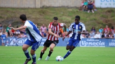 Partido amistoso entre el Athletic Club y la SDP Ponferradina (5). Fuente: SD Ponferradina | Una Ponferradina más reconocible mejora sensaciones ante el Athletic Club de Bilbao