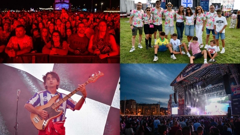 Collage segundo dia del Planeta Sound