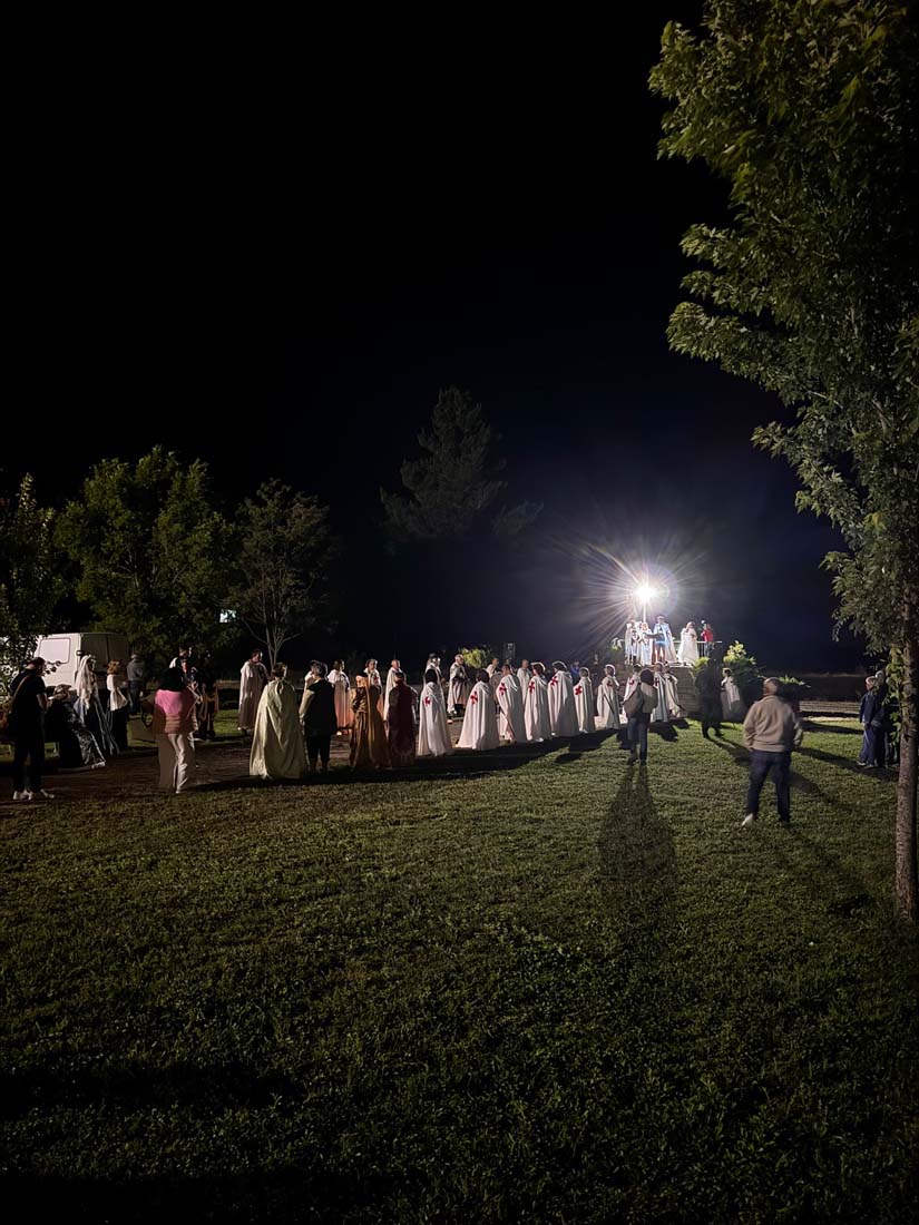 Imposición de la capa templaria de Bembibre(4) Imposición de la capa templaria de Bembibre(4)