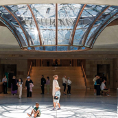  La cúpula del Australian War Memorial, 'The Oculus'