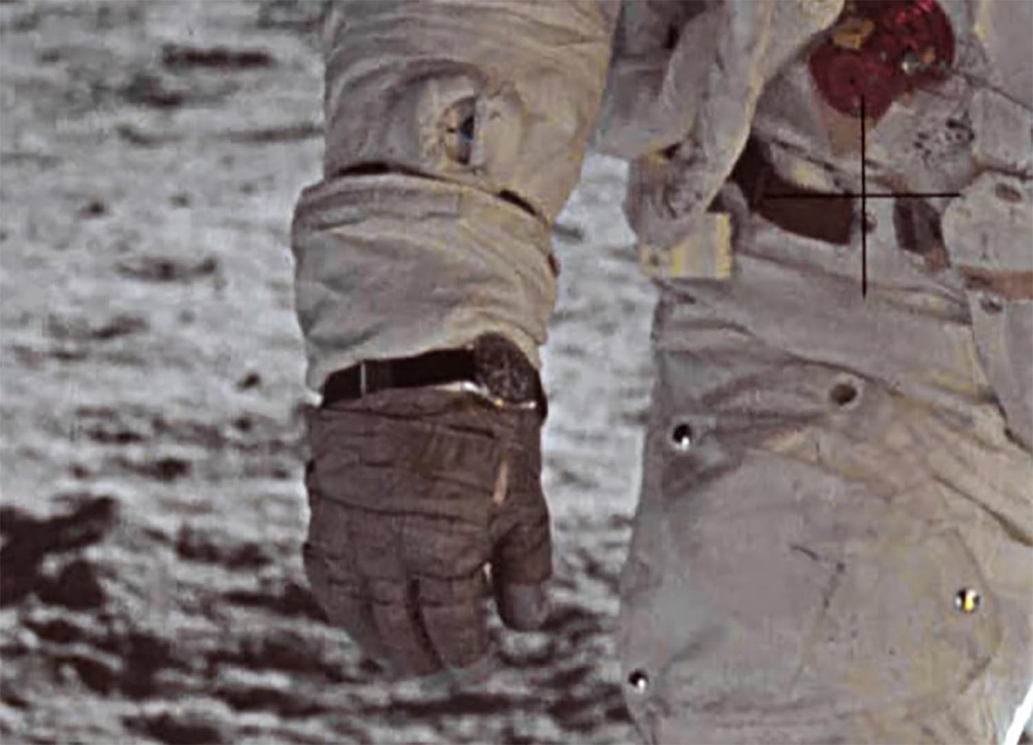 Primer paseo lunar Foto NASA. Primer paseo lunar Foto NASA.