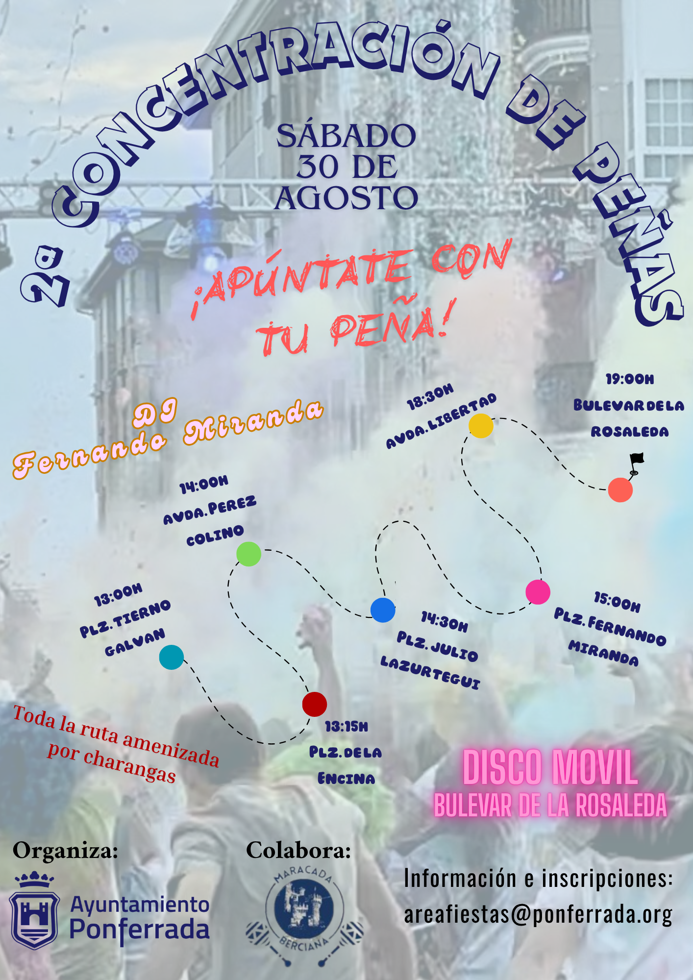 II Concentracion de Peñas